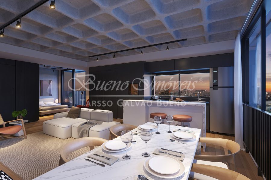 Apartamento Garden à venda com 103m², 1 quarto, 1 suíte, 1 vaga no bairro Auxiliadora em Porto Alegre - Foto 1