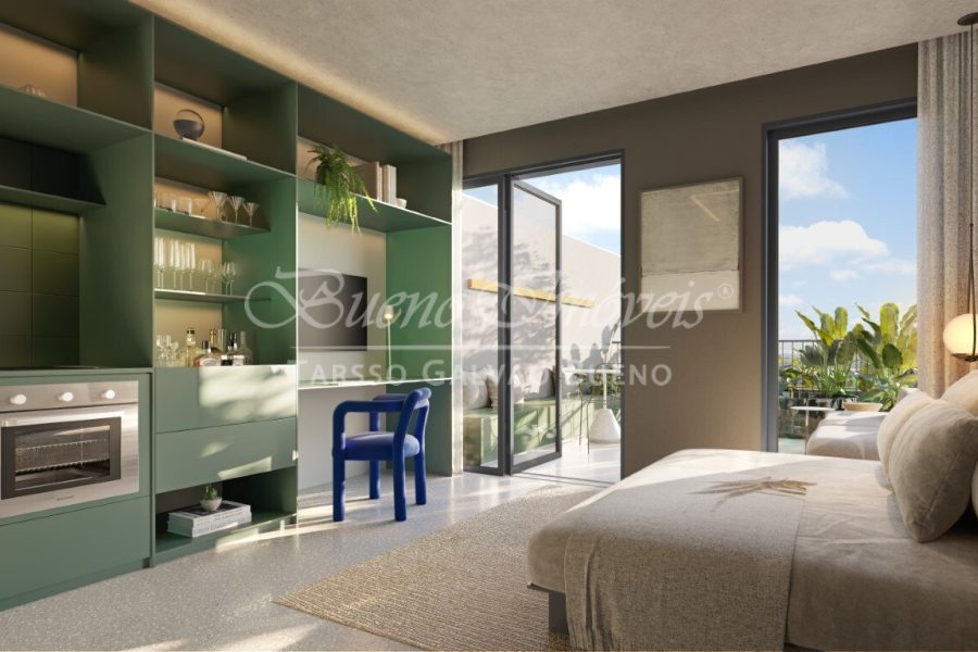 Apartamento Loft à venda com 17m², 1 quarto no bairro Menino Deus em Porto Alegre - Foto 1