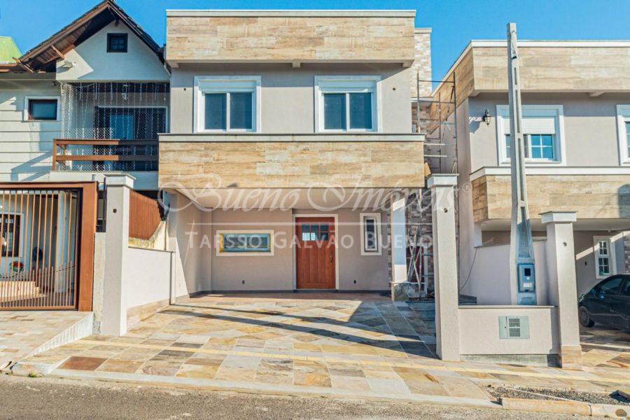 Casa/Sobrado à venda com 130m², 3 quartos, 1 suíte, 2 vagas no bairro Aberta dos Morros em Porto Alegre - Foto 1