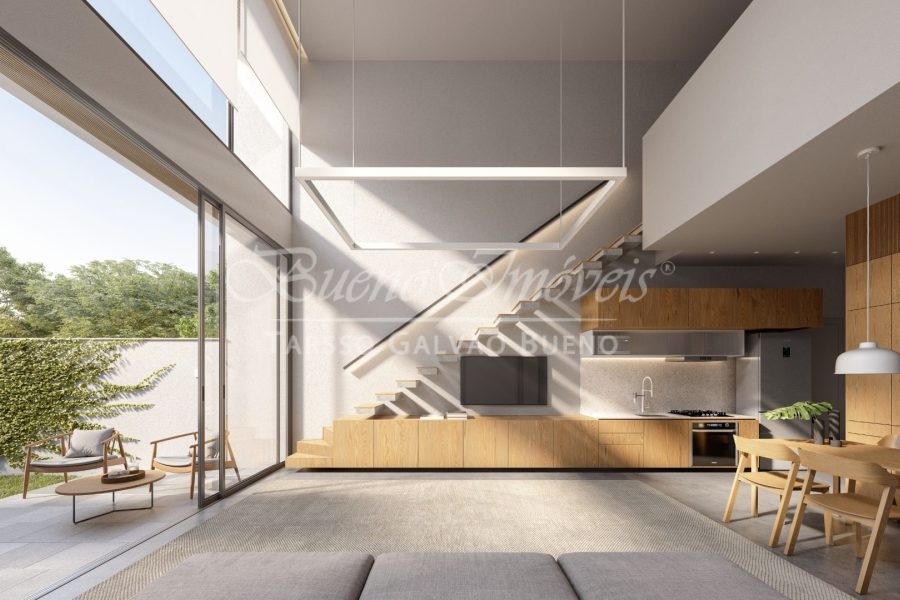 Apartamento à venda com 90m², 1 quarto, 1 suíte no bairro Bom Fim em Porto Alegre - Foto 1