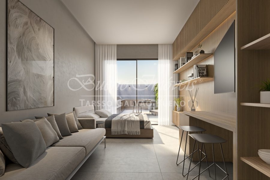 Apartamento Garden à venda com 39m², 1 quarto no bairro Três Figueiras em Porto Alegre - Foto 1